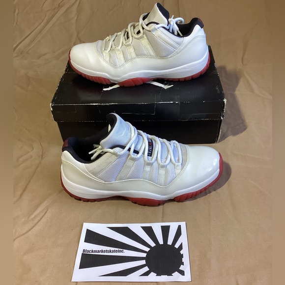 Nike Air Jordan 11 Retro Low Cherry Bottom 2012 Men's Size 10.5 - Picture 1 of 6
